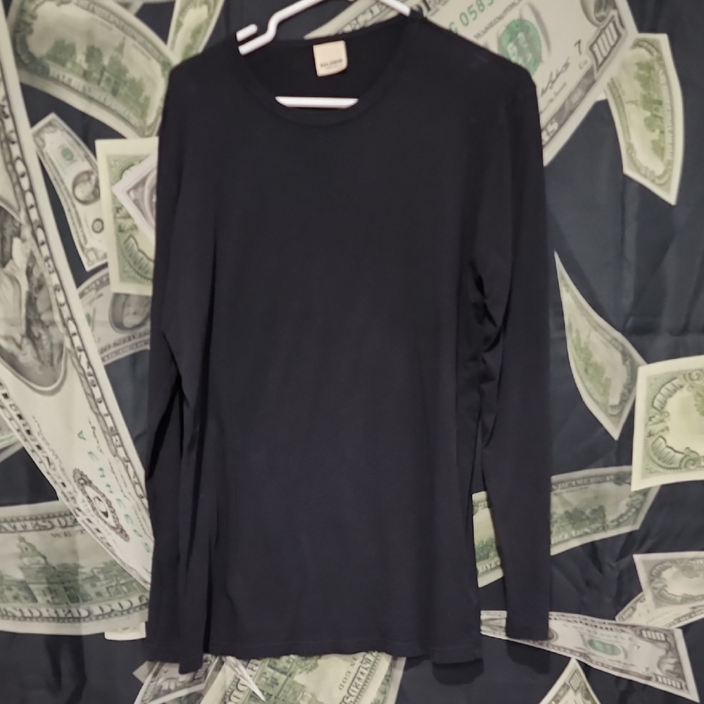 Baldwin Men's Black Long Sleeve Tee
